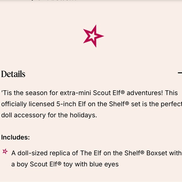NEW Elf on the Shelf American Girl Set Truly Me - Shipping Daily - Picture 4 of 4